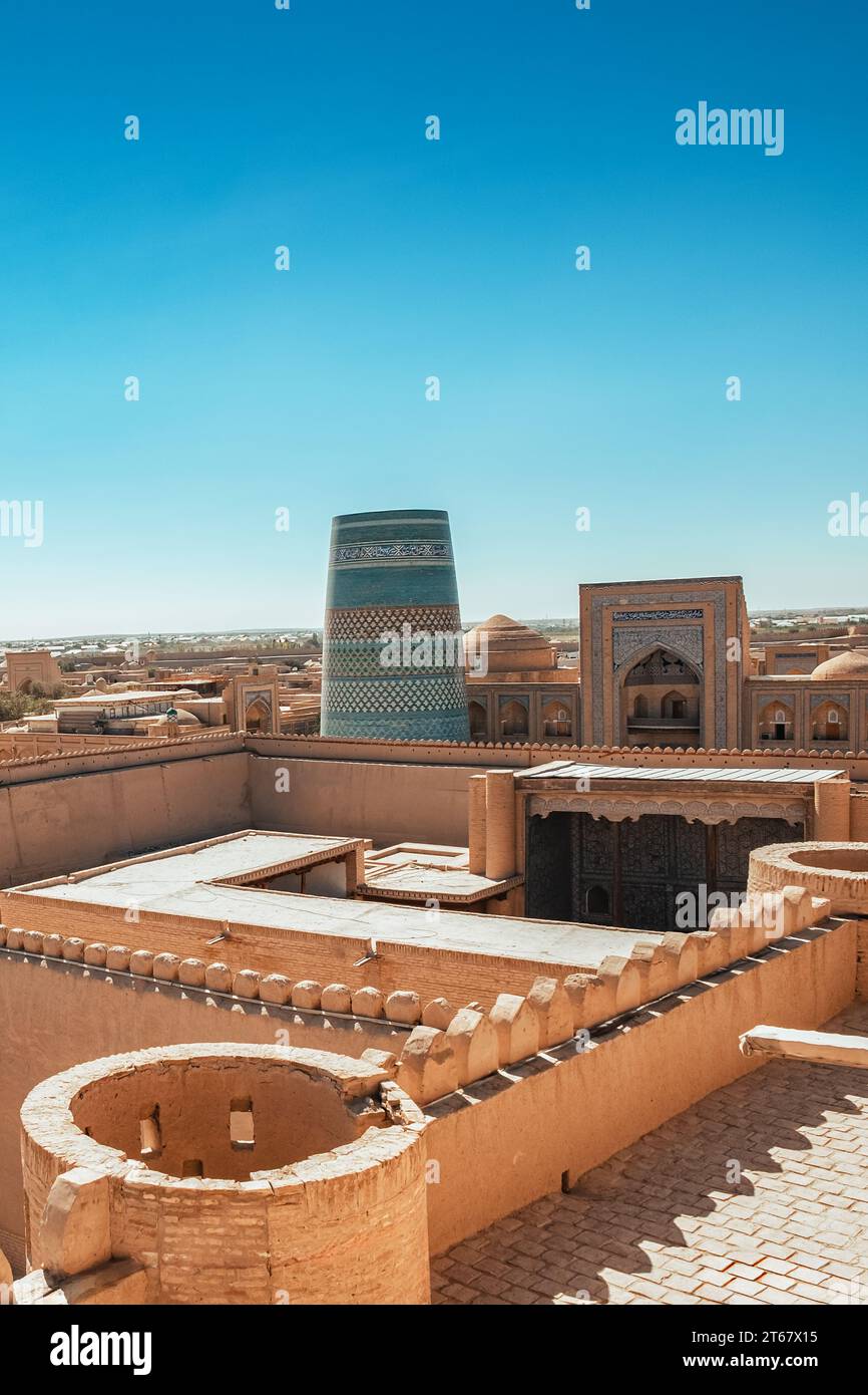 historic-architecture-of-itchan-kala-the-walled-downtown-of-khiva-city