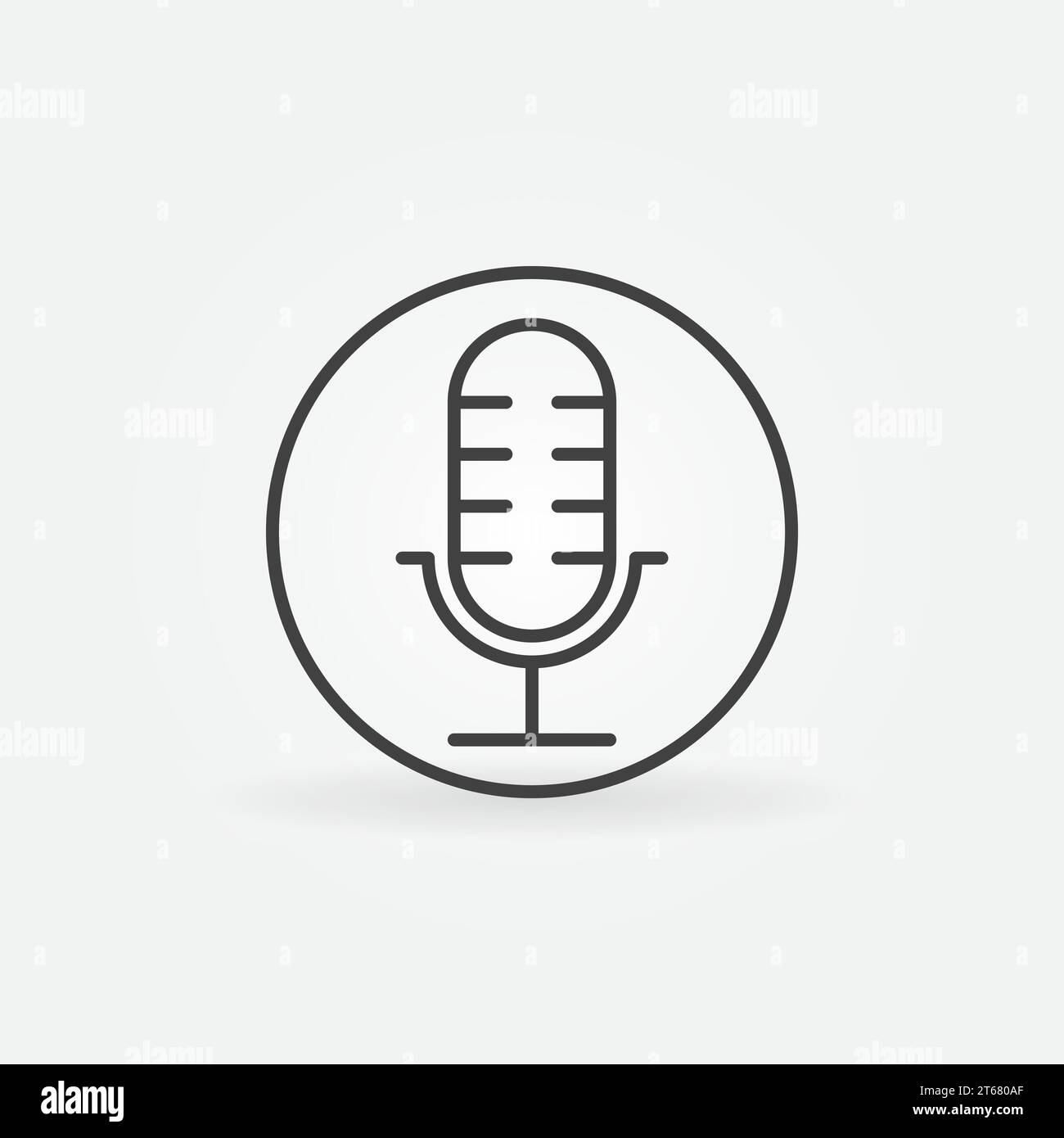 Mic circle hi-res stock photography and images - Alamy