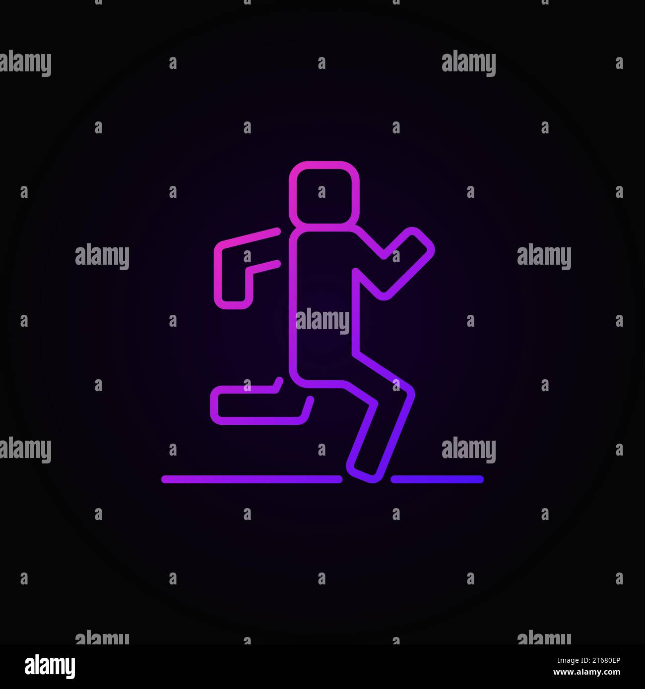 Dark run Stock Vector Images - Alamy