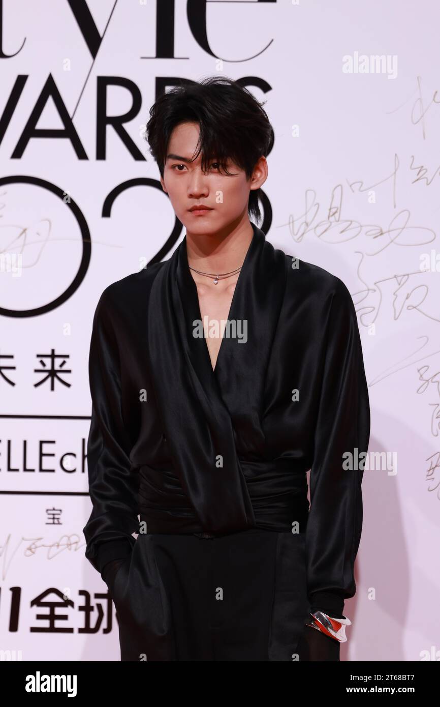 American born Chinese singer, dancer and actor Zhou Keyu attends the ...