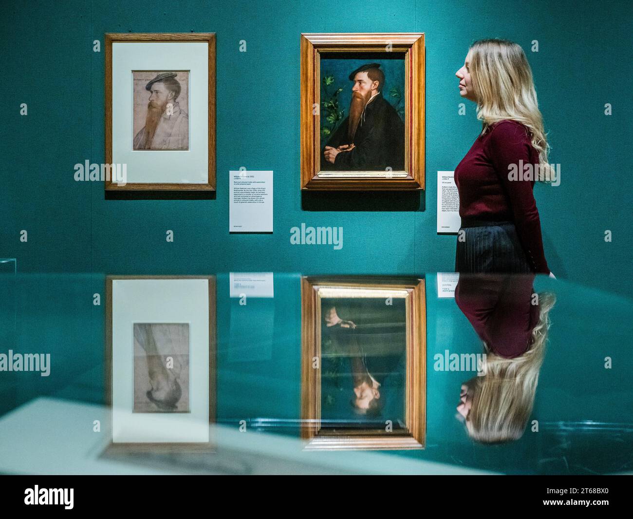 London, UK. 9th Nov, 2023. Hans Holbein the Younger, William Reskimer