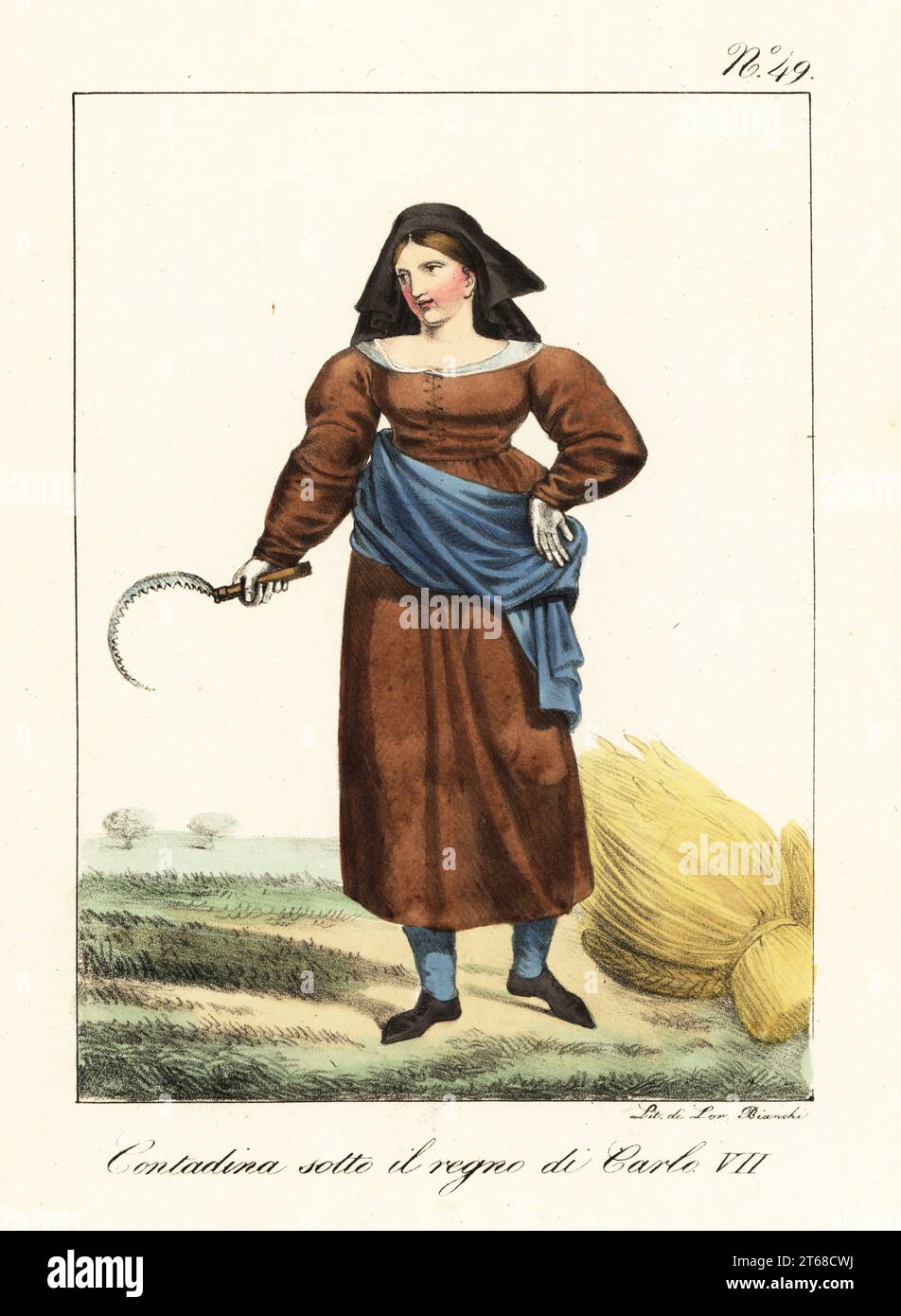 Costume of the peasant woman from hi-res stock photography and images -  Page 2 - Alamy