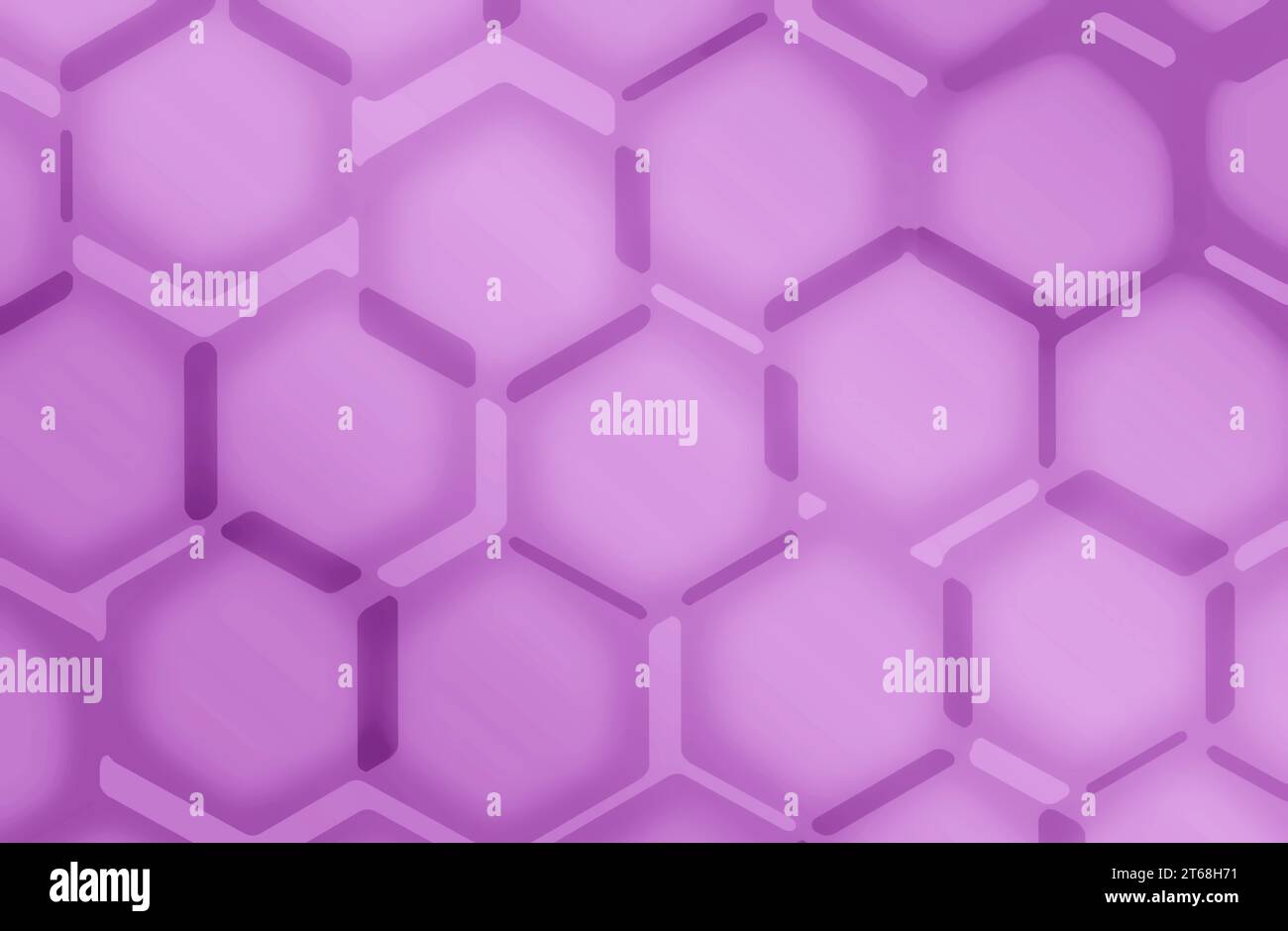 Illustration of Gradient Purple 3D Hexagon Shape Pattern for Abstract ...