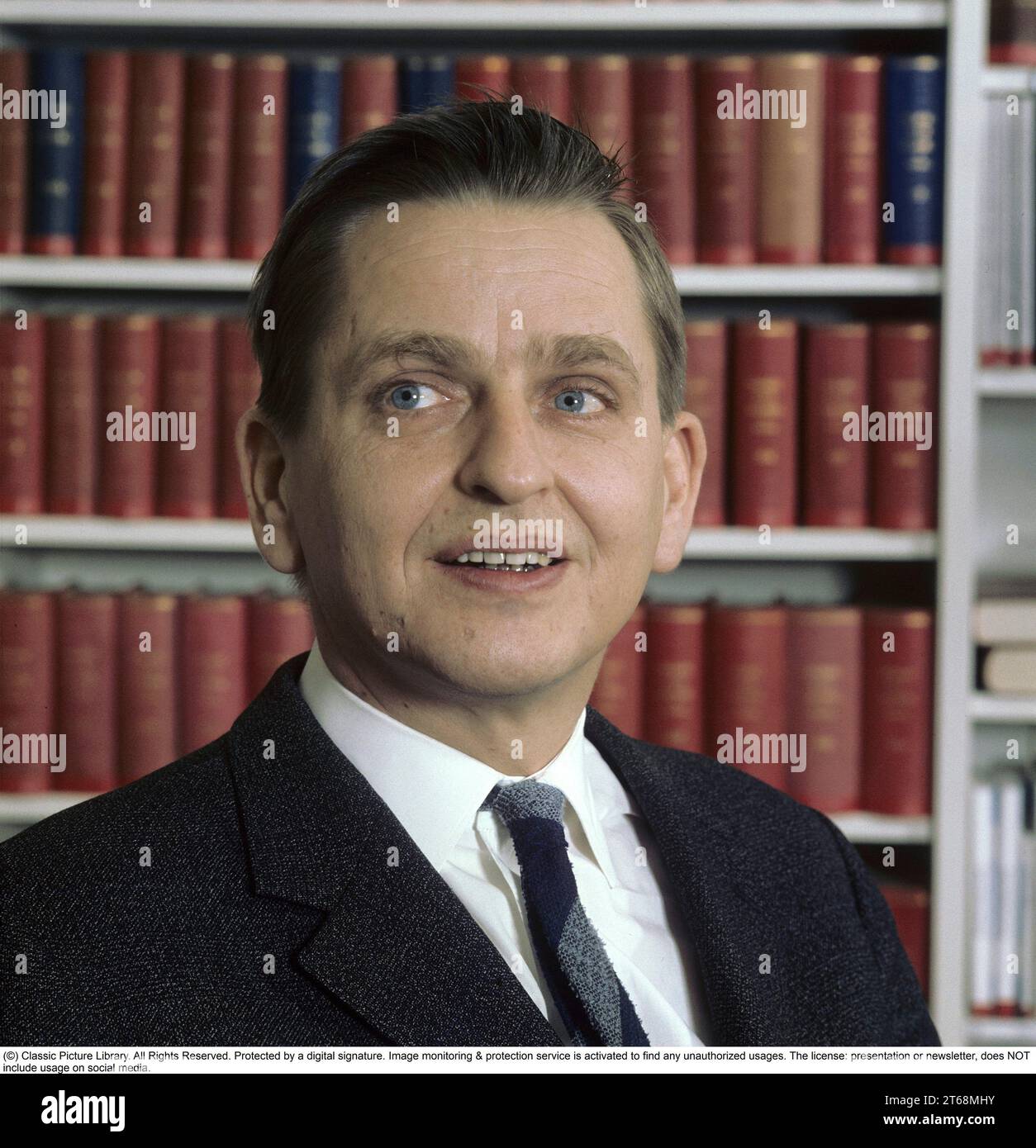 Olof Palme. Swedish social democratic politican and prime minister. Born october 14 1927. Murdered february 28 1985. Pictured here in on 18 april 1971 Stock Photo
