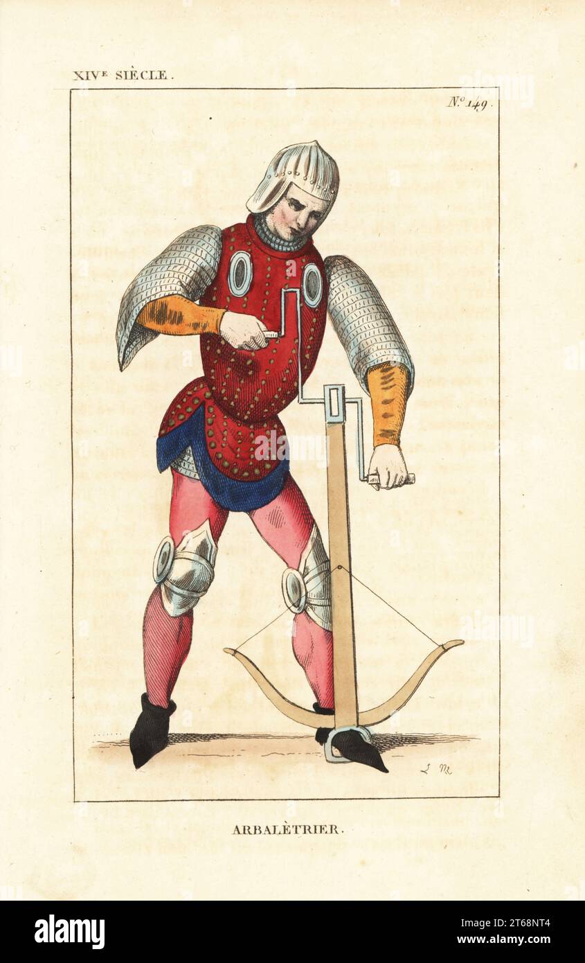 Figurine Soldat Médiéval Arbalétrier Comte De Bigorre - Réf. SME 017, Neuve, Italie