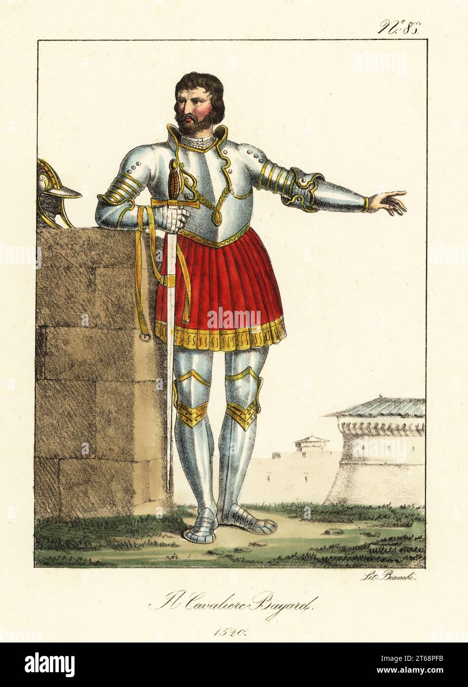 Pierre Terrail, seigneur de Bayard, c. 1476-1524, French knight and ...