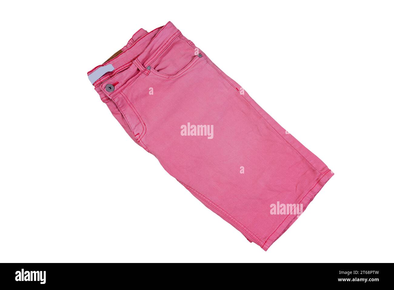 Grey & Pink Contrast Panel Shorts