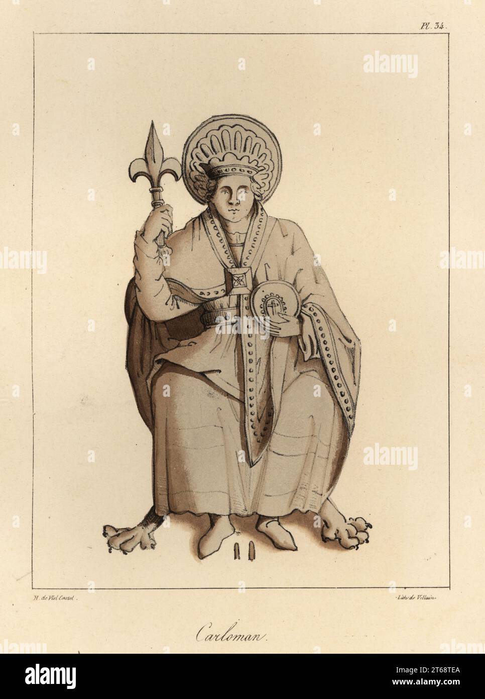 Carloman I, King of the Franks, younger brother of Charlemagne, 751771