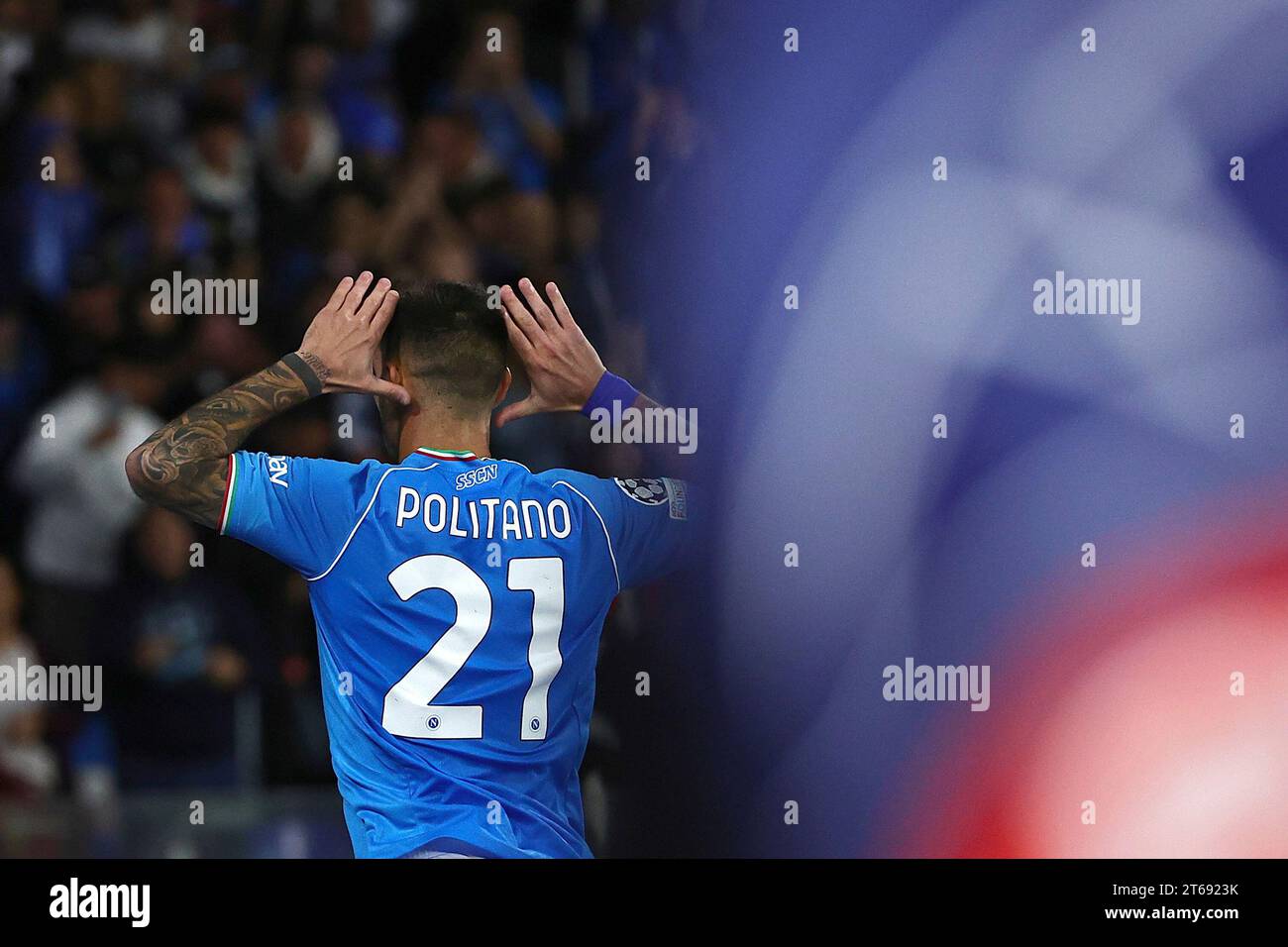Politano Matteo Politano of SSC Napoli celebrates after scoring the goal of 1-0 ...