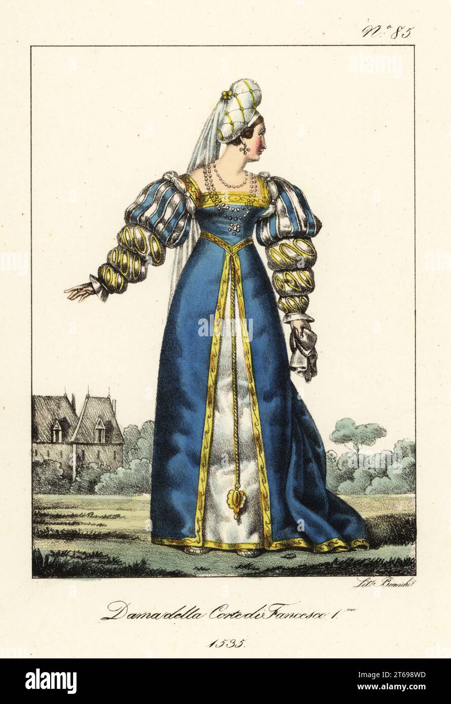 Dame de la cour de la francois i hires stock photography and images