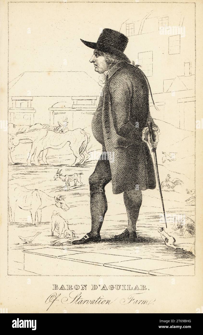 Famous Miser Baron dAguilar of Starvation Farm. Ephraim Lopes Pereira dAguilar ...