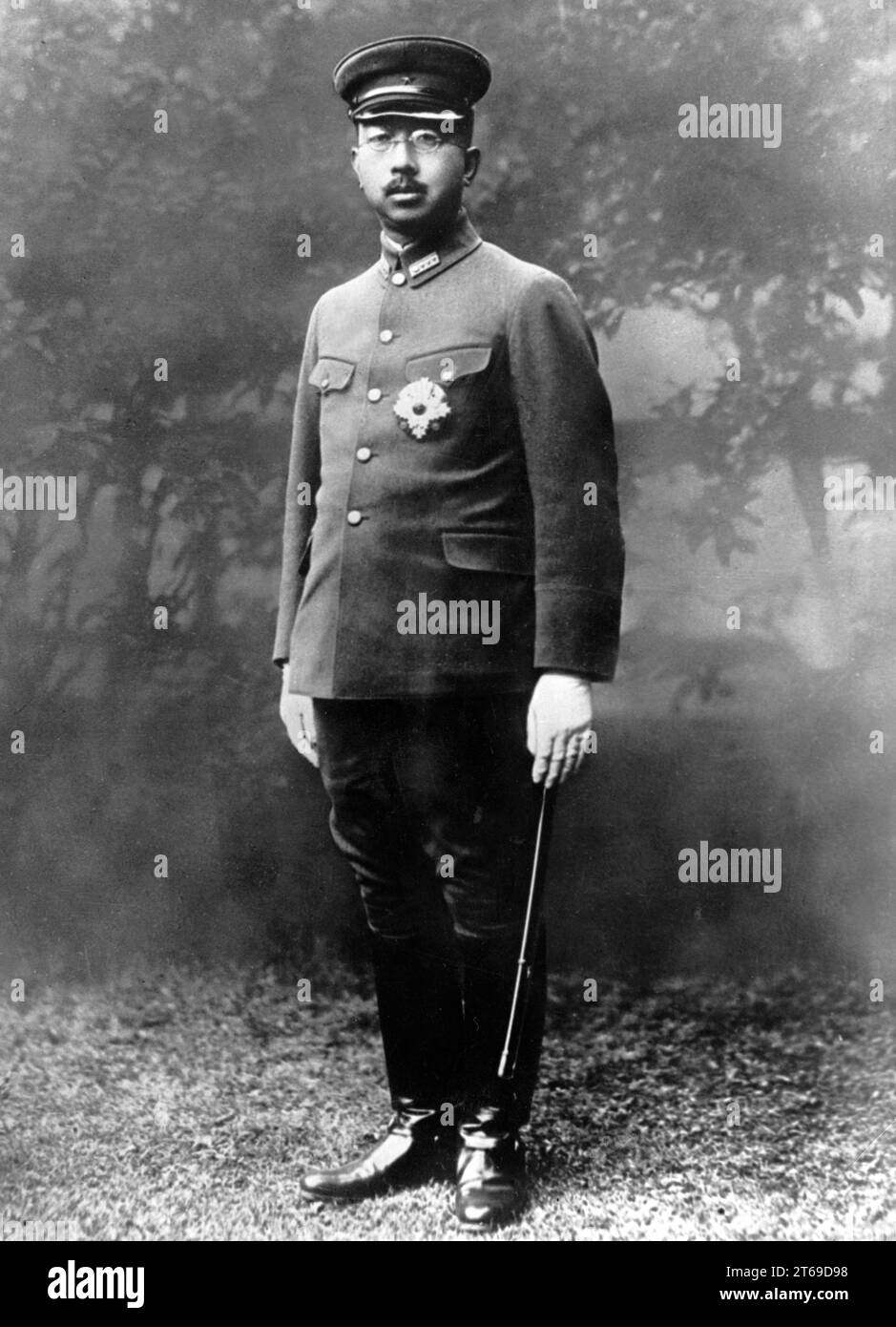 Hirohito, Japanese emperor. Undated photograph. [automated translation