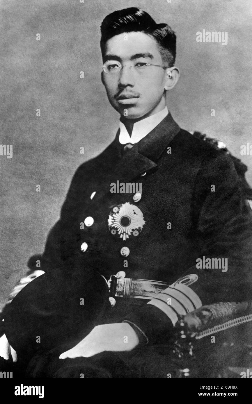 Hirohito, Japanese emperor. Undated photo, probably 1937 [automated