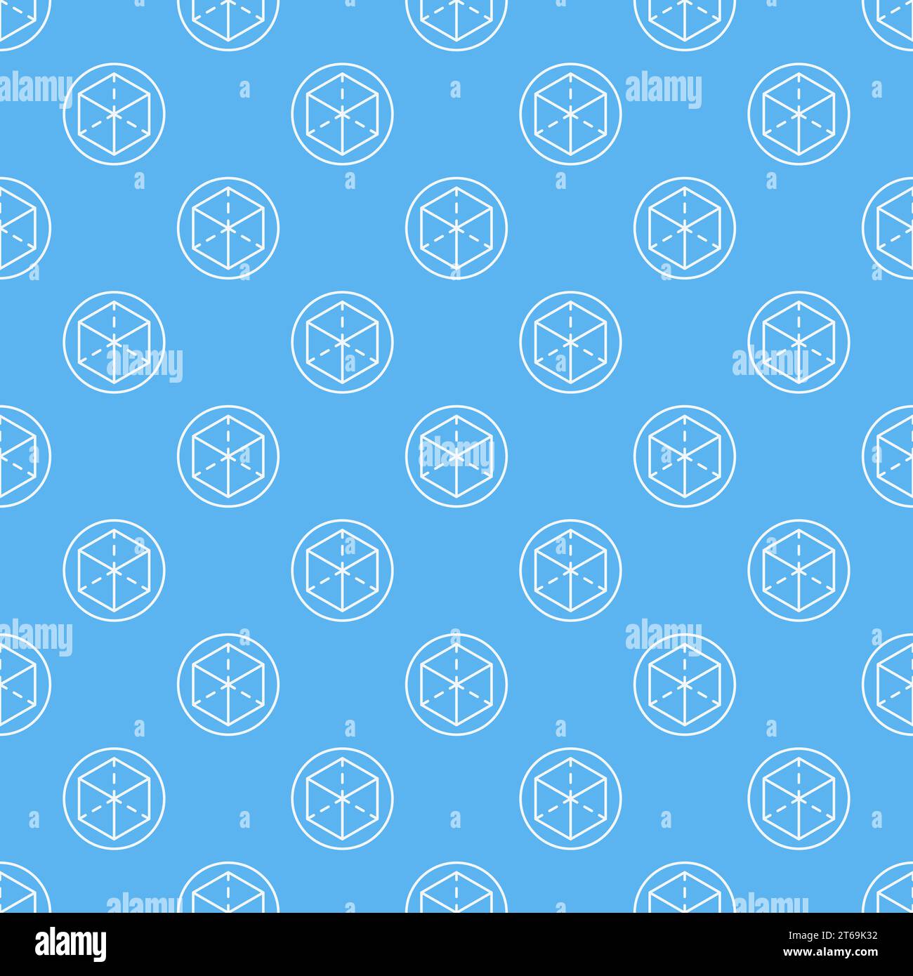 AR vector concept blue seamless pattern or background Stock Vector