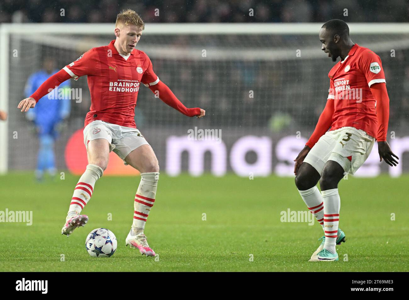 Eindhoven, Netherlands. 08th Nov, 2023. Jerdy Schouten (22) of