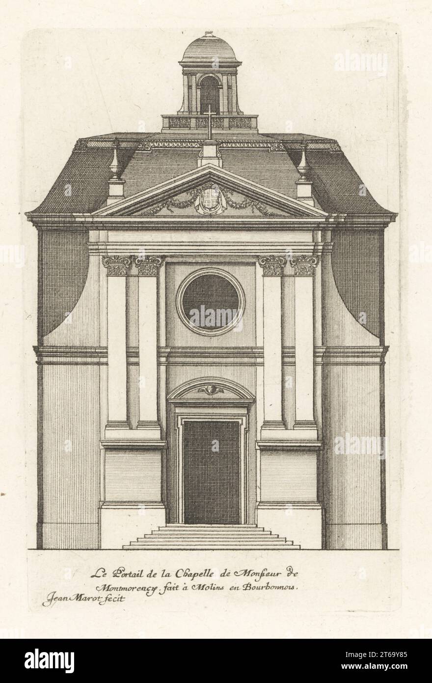 The entrance to the Chapelle de la Visitation, Chapelle Saint-Joseph ...