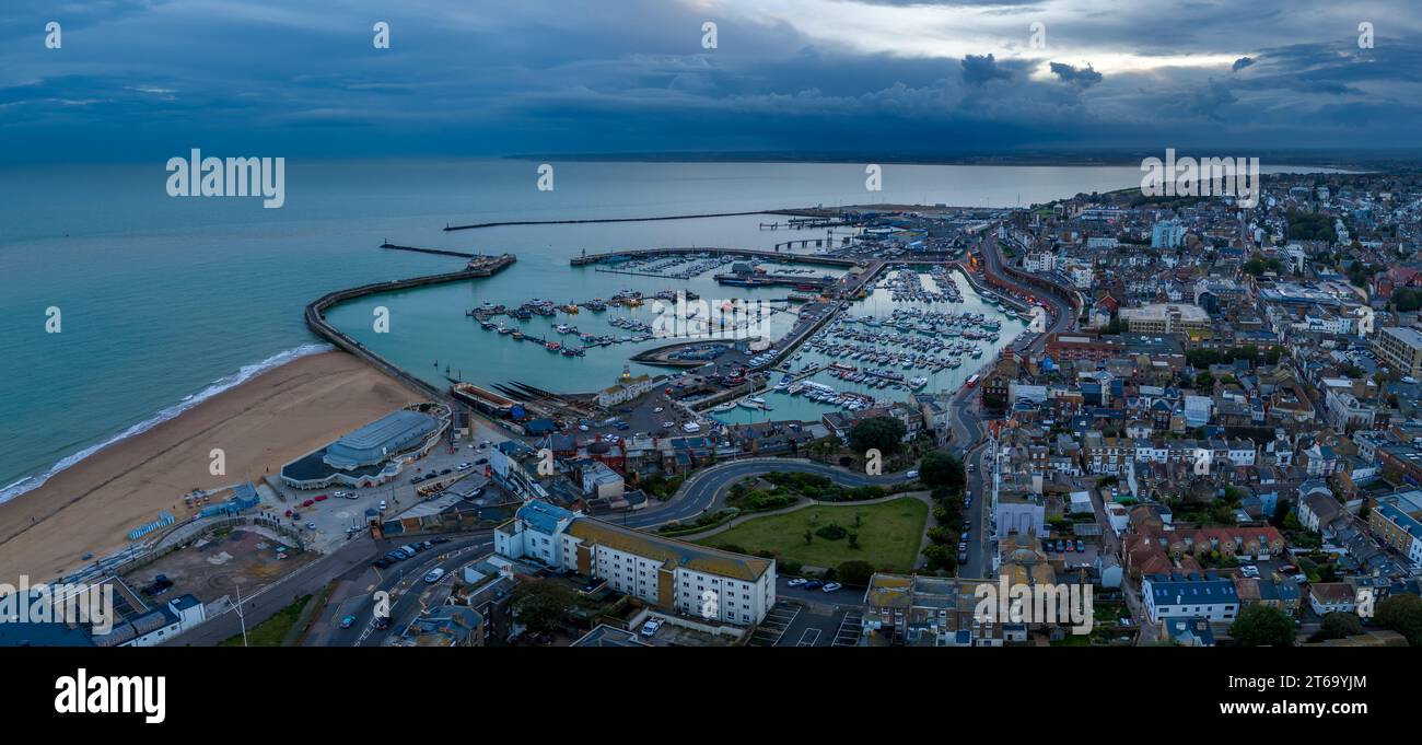 Aerial view ramsgate harbour kent hi-res stock photography and images ...
