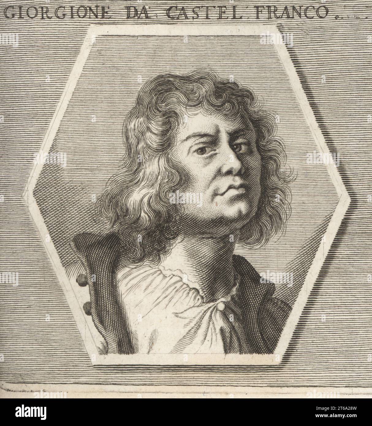 Italian painter of the school during the High