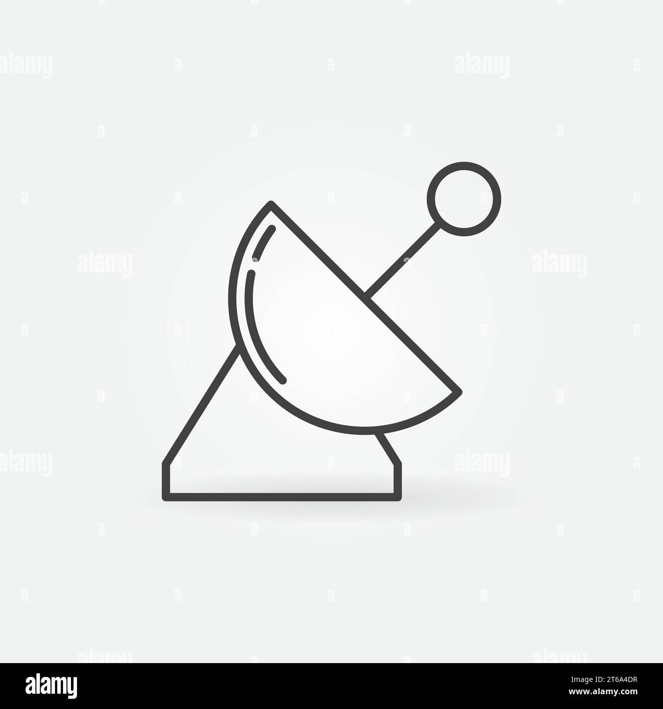 Radar sensor tower Stock Vector Images - Alamy