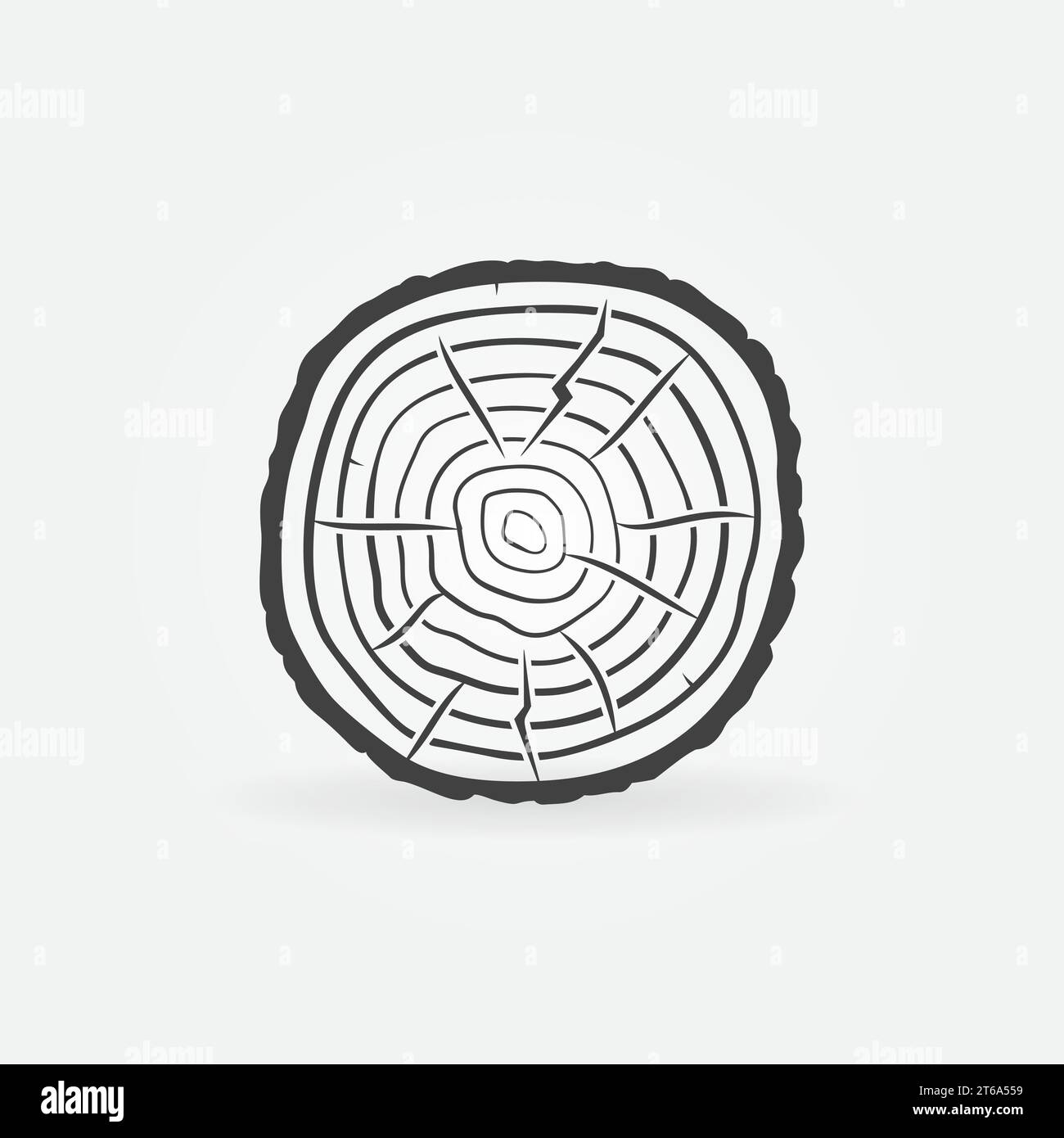 Tree ring woodcut illustration hi-res stock photography and images - Alamy