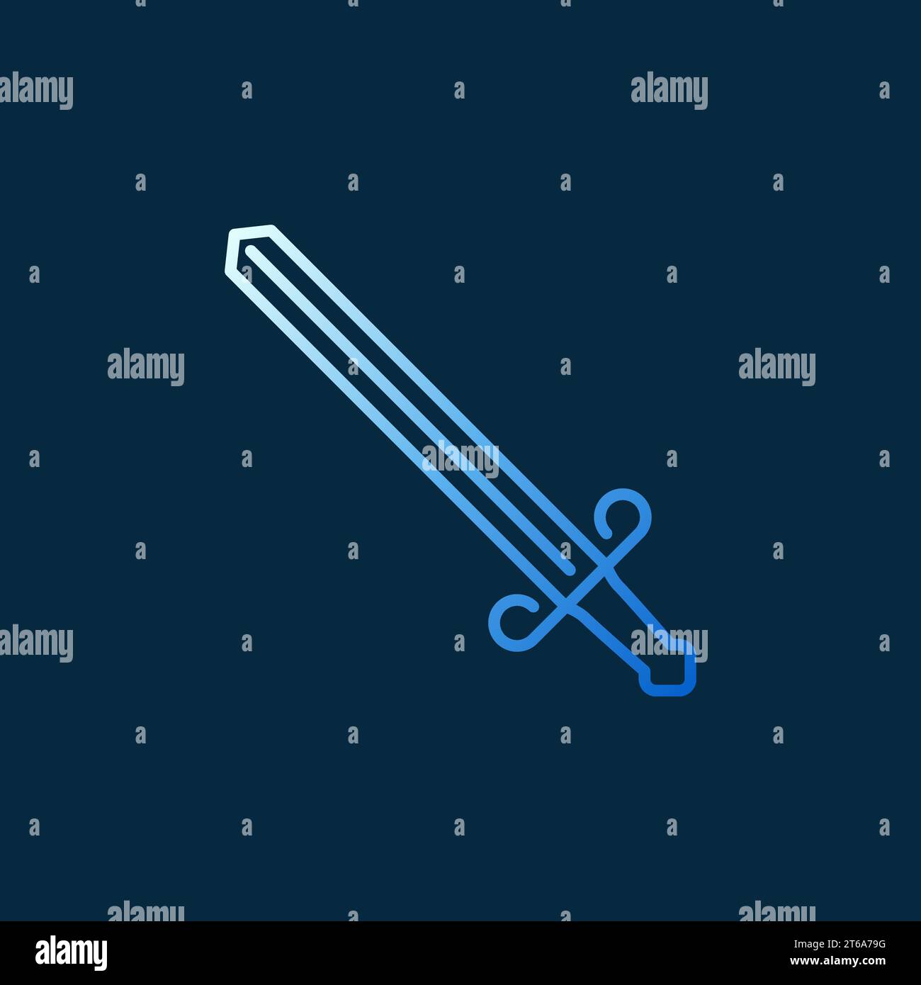 One handed sword Stock Vector Images - Alamy