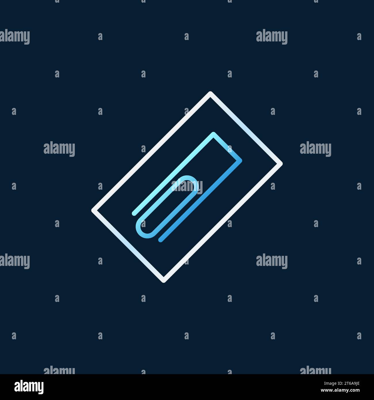 Trowel vector concept linear colored icon or logo on dark background Stock Vector