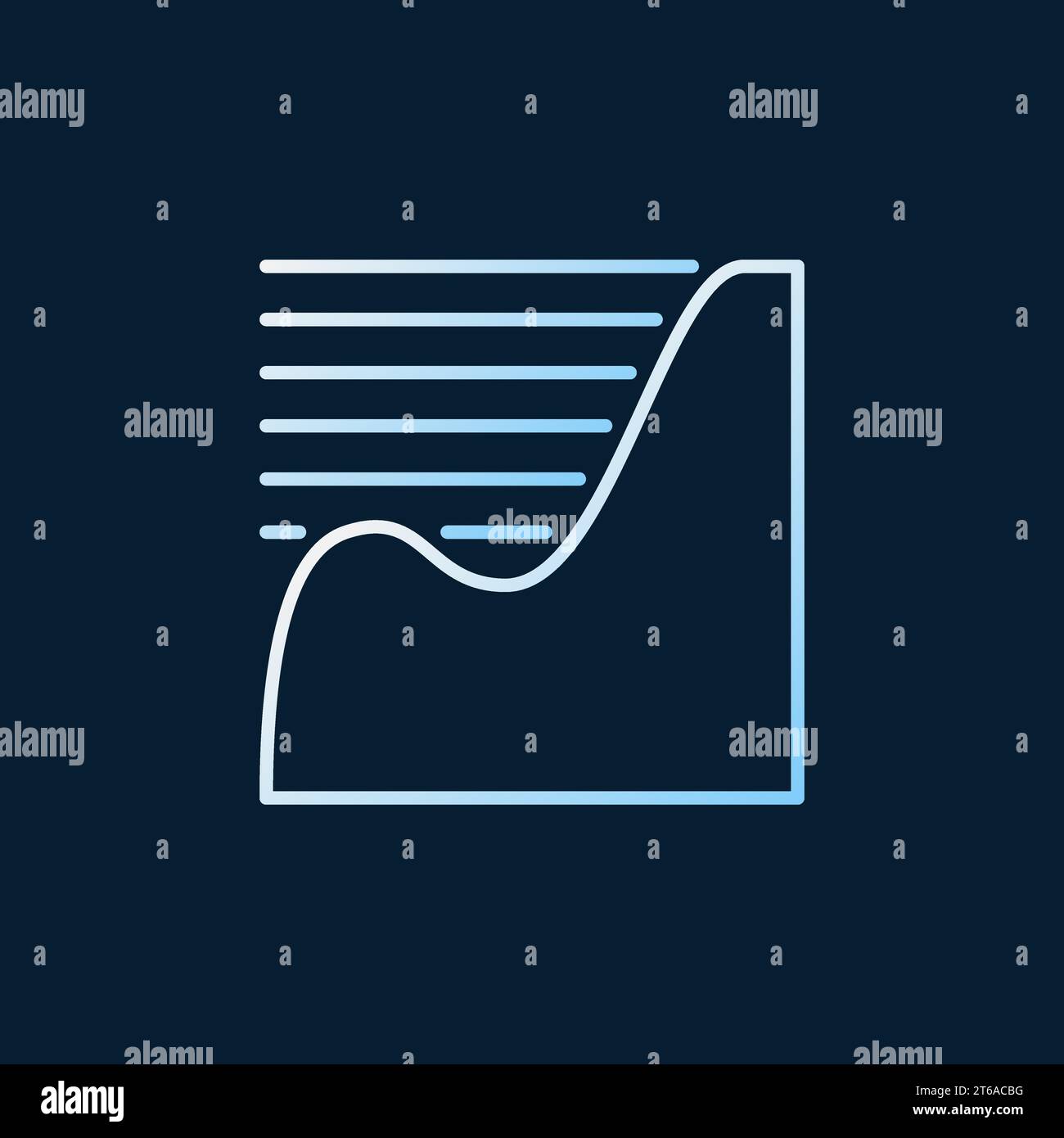 Plastering vector concept colored icon or logo element on dark background Stock Vector