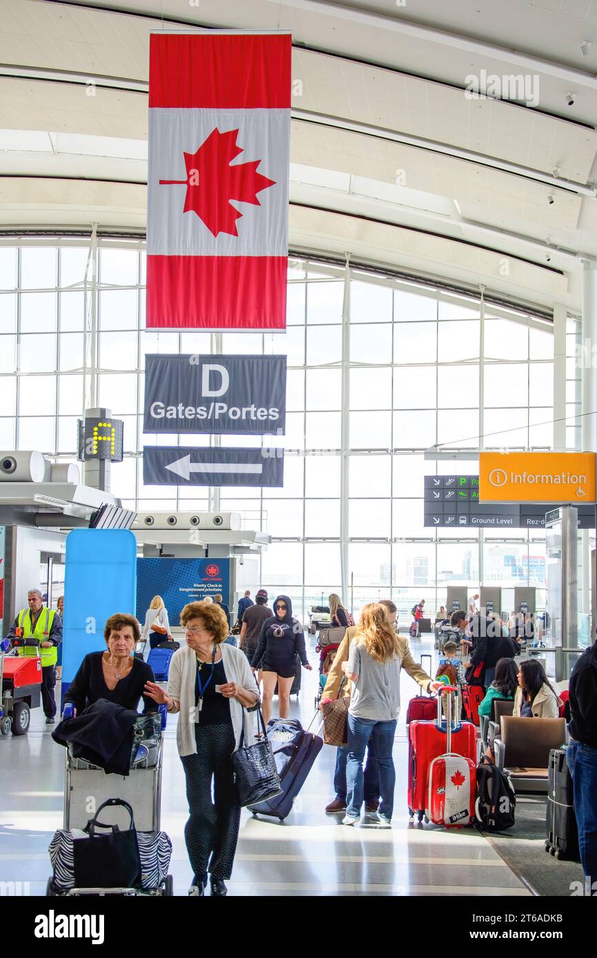 Pearson International Airport, Toronto, Canada Stock Photo