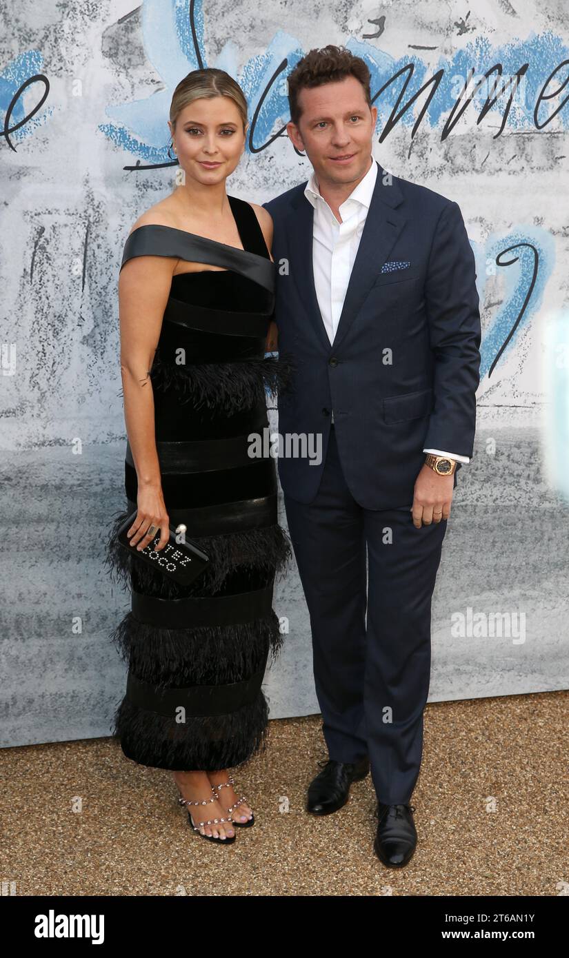 Holly Valance and Nick Candy attend The Summer Party 2019 Presented By Serpentine Galleries And Chanel at The Serpentine Gallery in London, England. Stock Photo