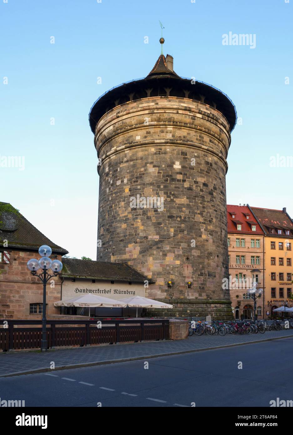 Frauentorturm tower in Nuremberg, Germany Stock Photo - Alamy