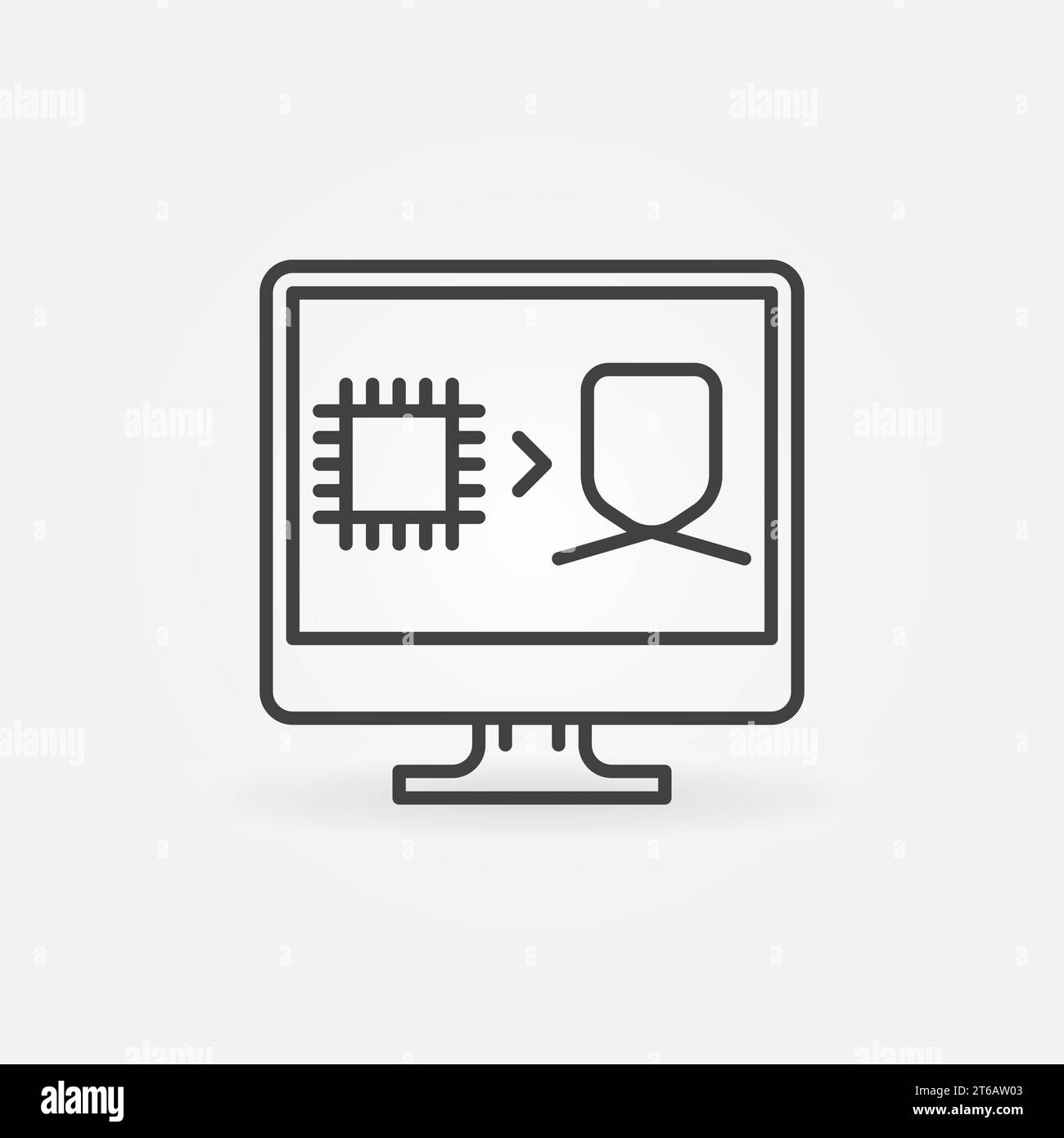 Cybernetic display Stock Vector Images - Alamy