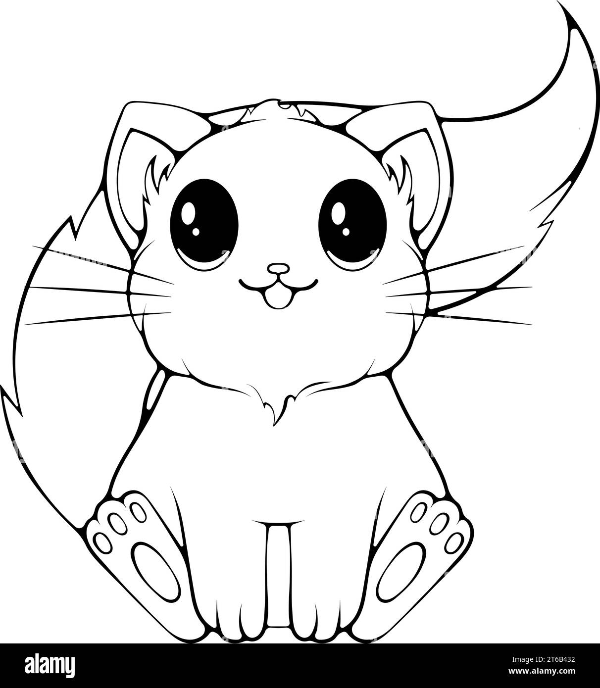 Cute Anime Animal Coloring Pages To Print