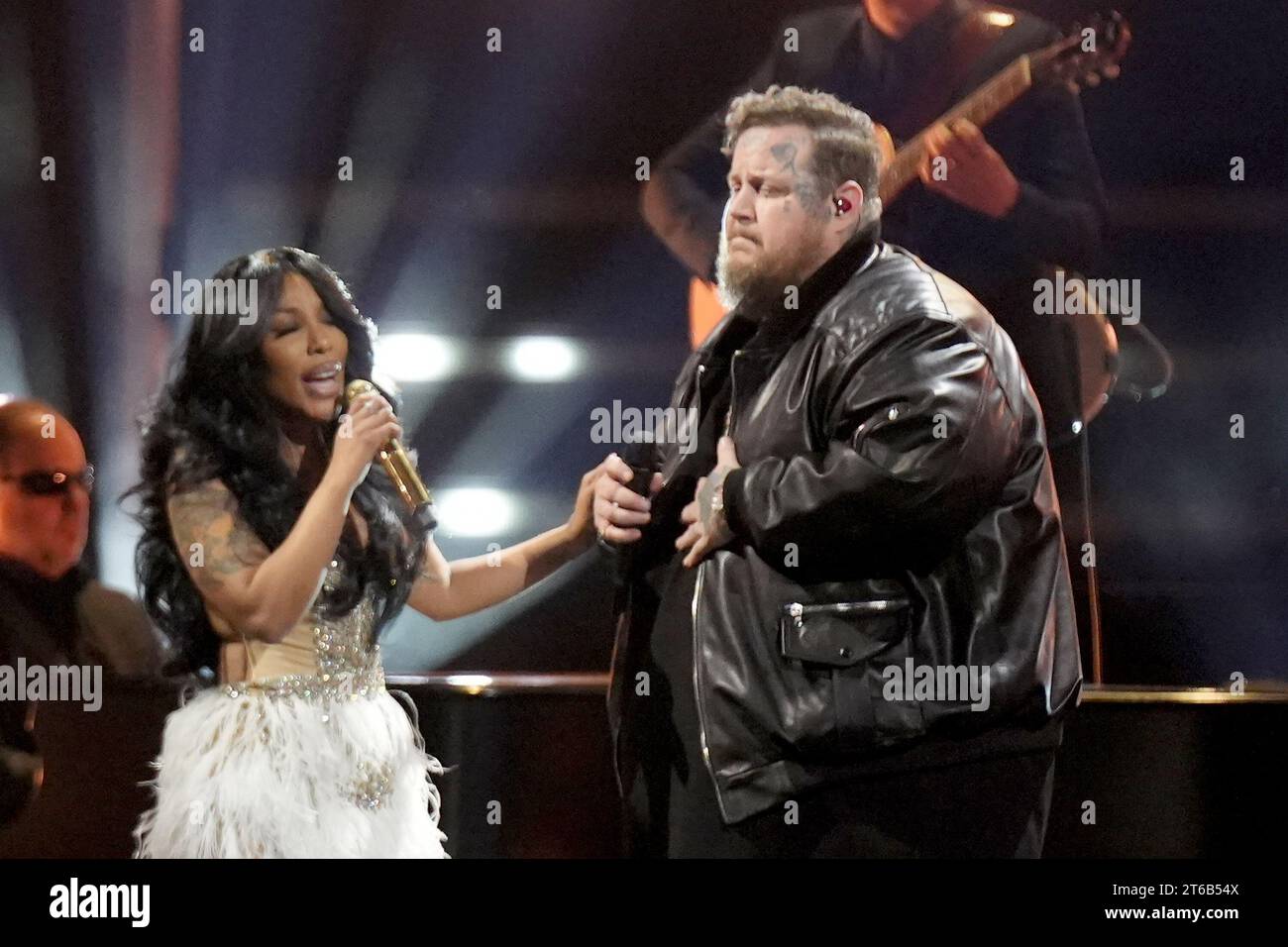 08 November 2023 Nashville, Tennessee K. Michelle, Jelly Roll. 57th