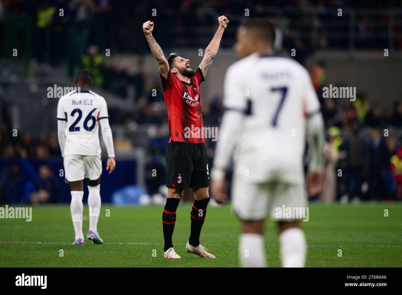 Olivier giroud kylian mbappe hi-res stock photography and images - Alamy