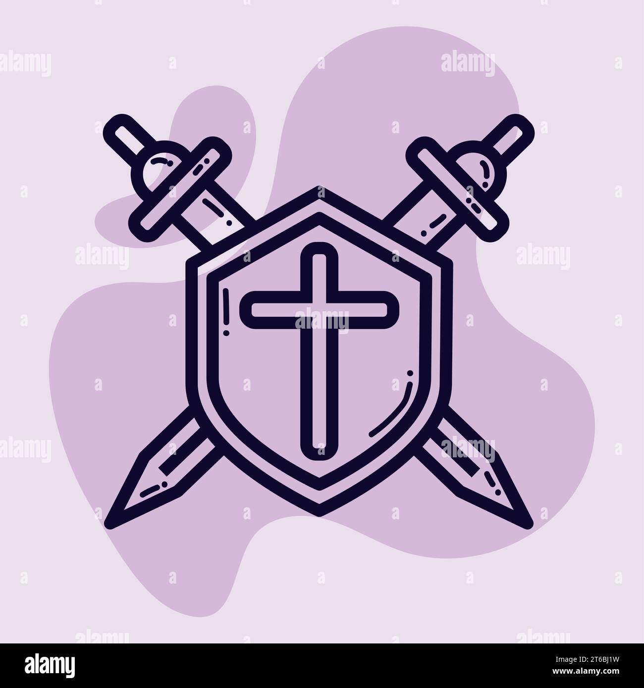 Medieval sword and shield hi-res stock photography and images - Alamy