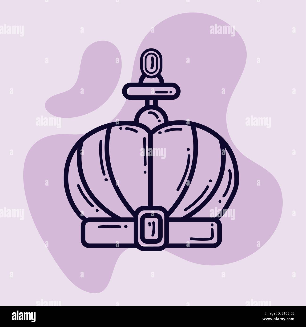 Isolated crown icon Royalty icon Vector Stock Vector Image & Art - Alamy