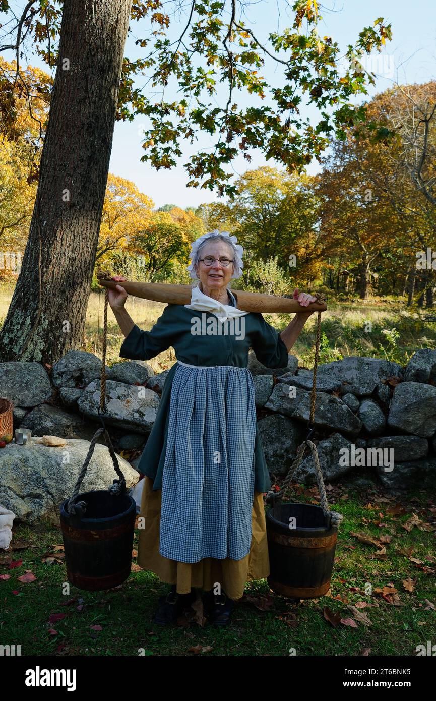 October 2023 Battle Road Lincoln, Massachusetts. A surprisingly happy