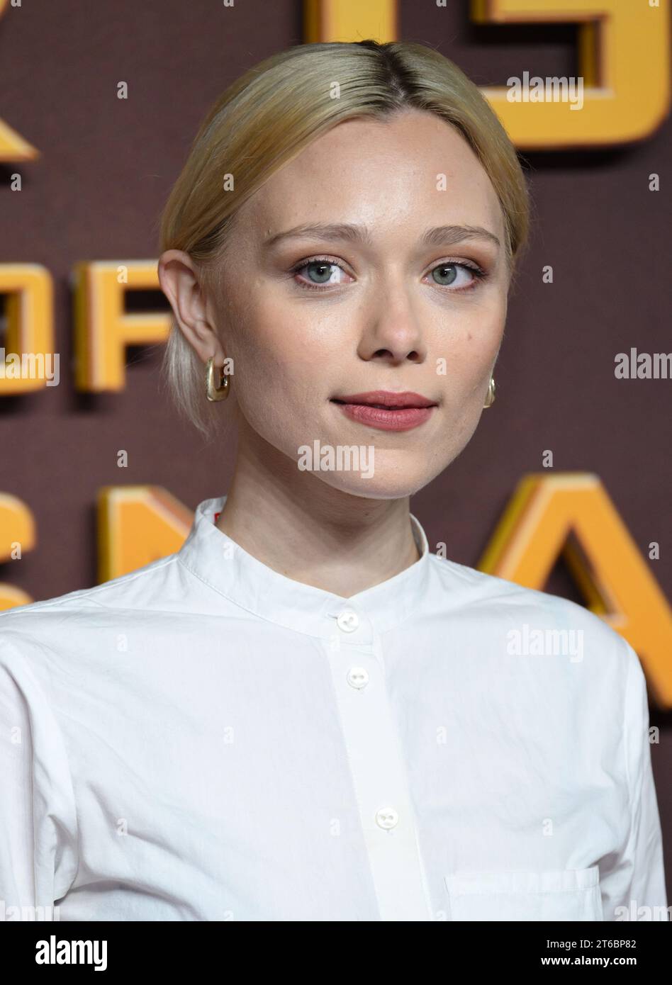 London, UK. November 9th, 2023. Ivanna Sakhno arriving at The Hunger