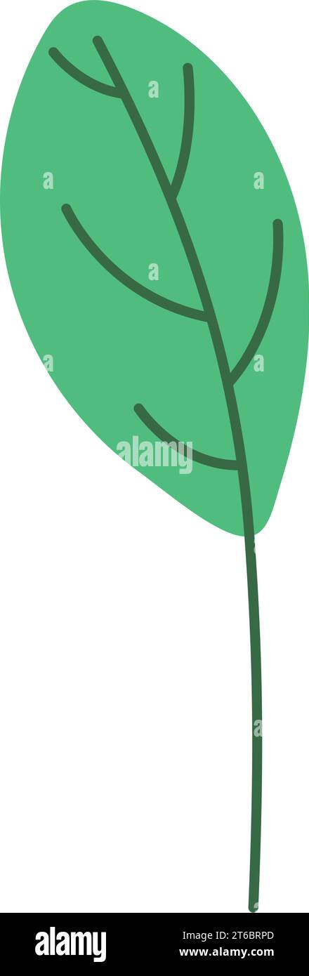 Isolated colored leaf sketch icon Vector Stock Vector Image & Art - Alamy
