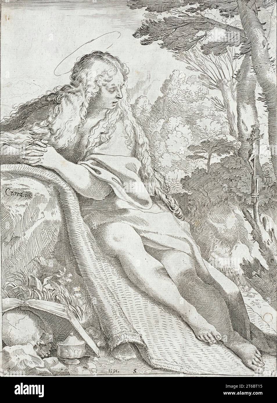 Saint Mary Magdalene 1591 Stock Photo Alamy