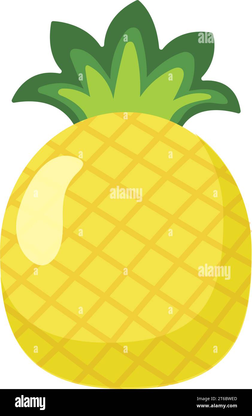 Isolated colored pineapple sketch icon Vector Stock Vector Image & Art ...
