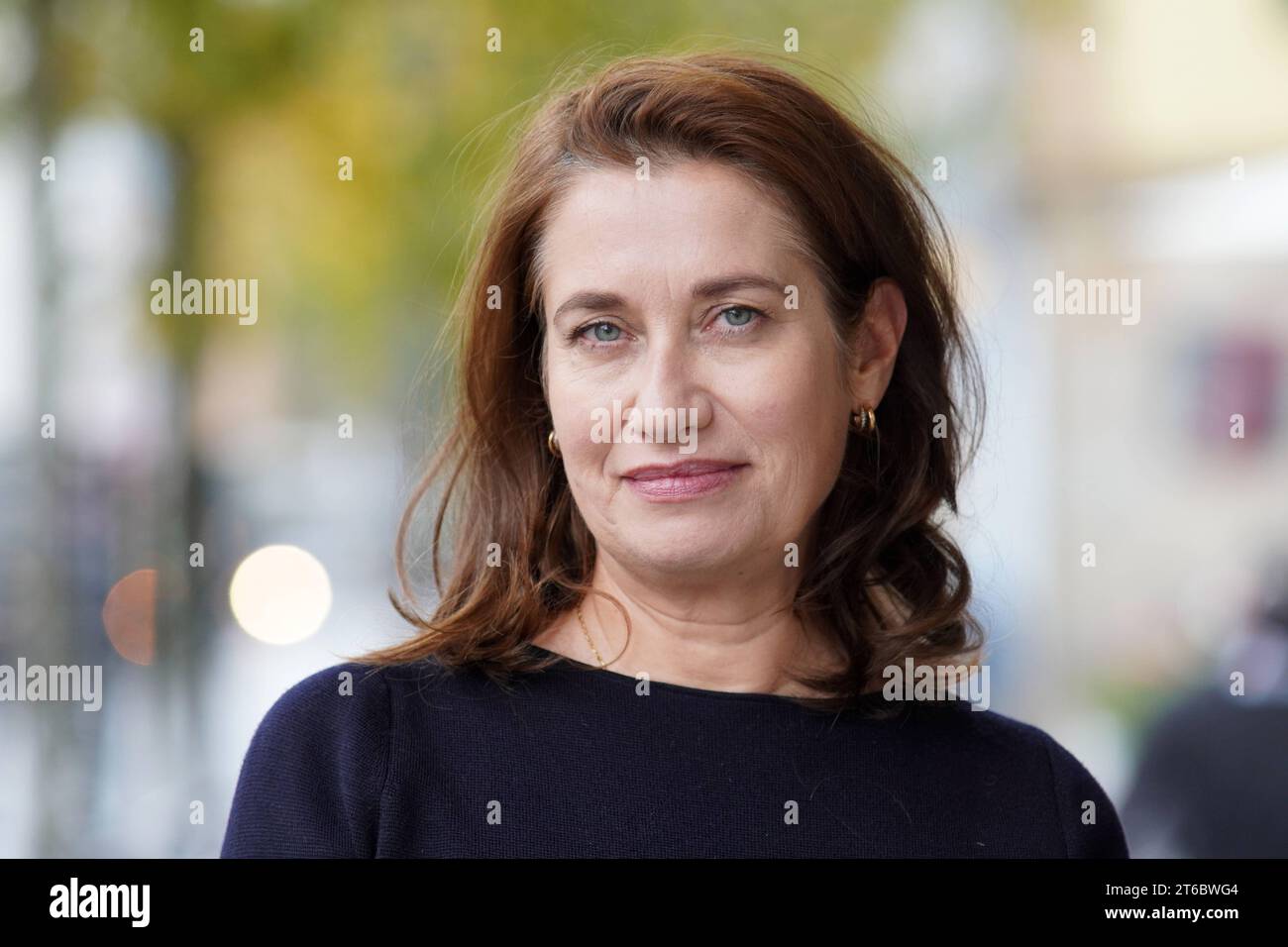 Emmanuelle Devos Schauspielerin in Tübingen. Französische Filmtage 2023 Tübingen- Stuttgart, Baden-Württemberg, Deutschland *** Emmanuelle Devos Actress in Tübingen French Film Festival 2023 Tübingen Stuttgart, Baden Württemberg, Germany Credit: Imago/Alamy Live News Stock Photo