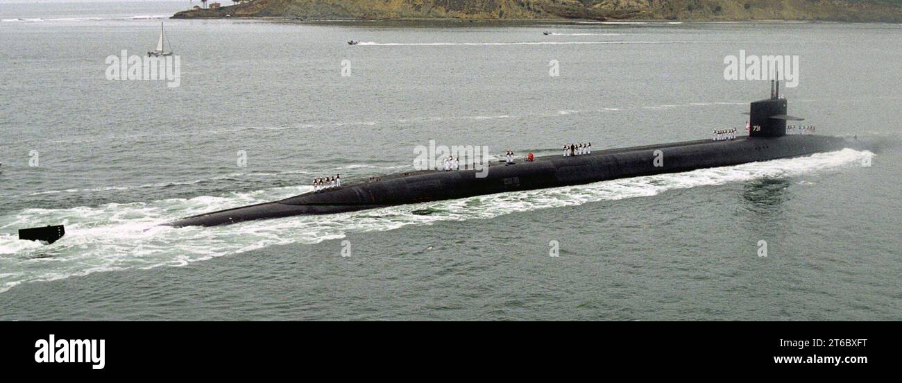 USS Alabama SSBN731 Stock Photo Alamy