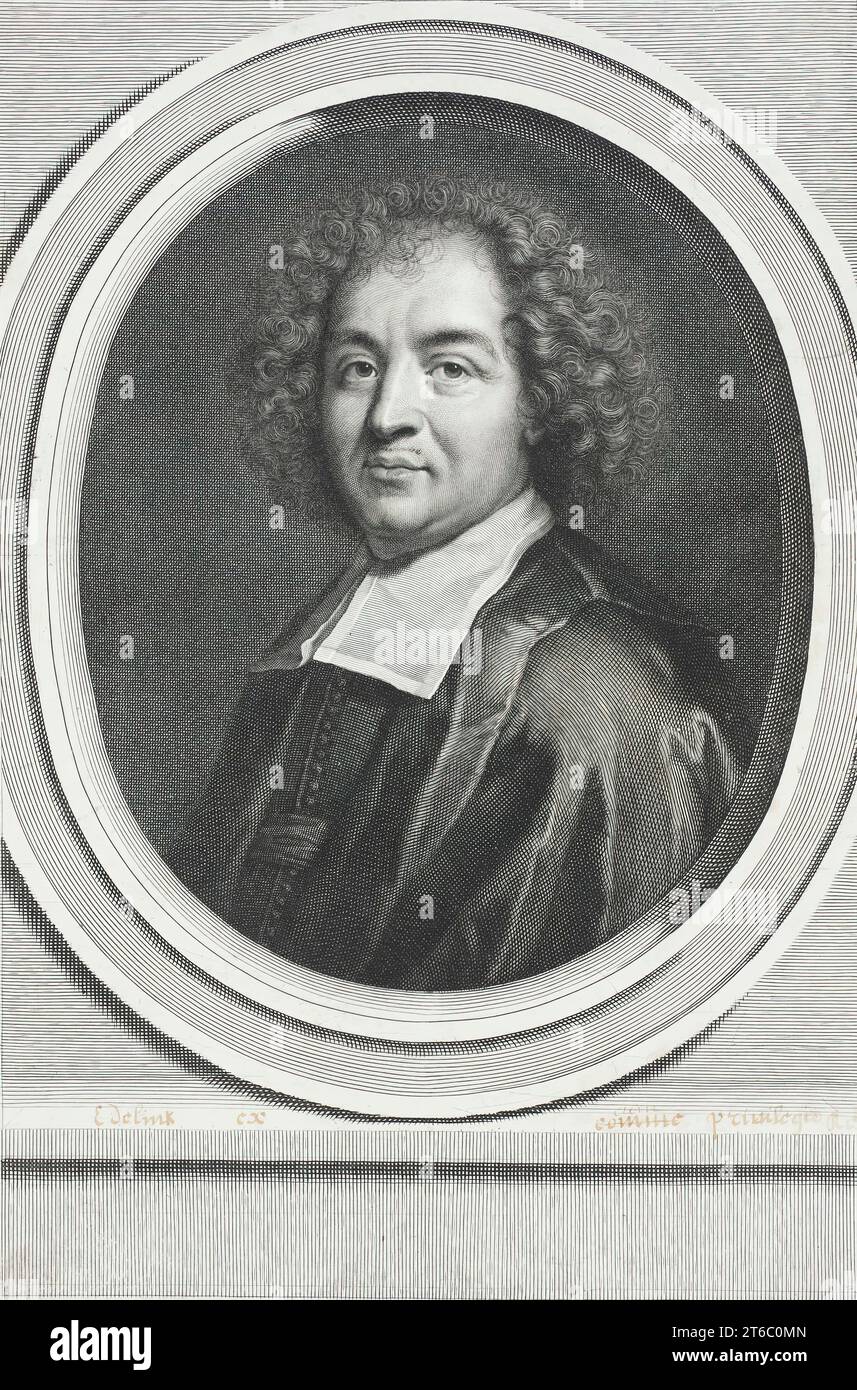 Louis Moreri, c1680. Stock Photo