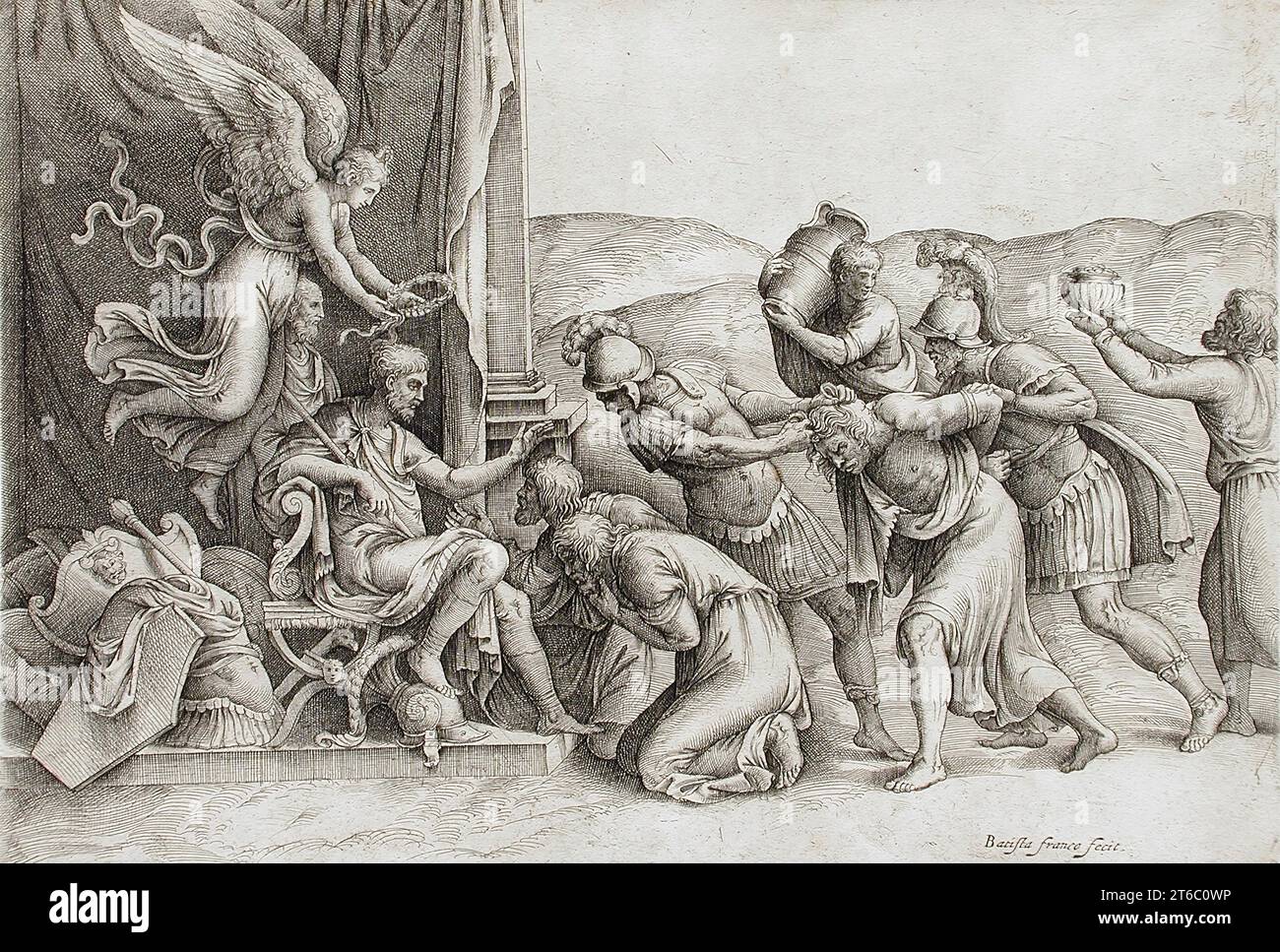 Clemency Drawing Example The Clemency of Scipio, between 1530 and 1560 Stock Photo - Alamy