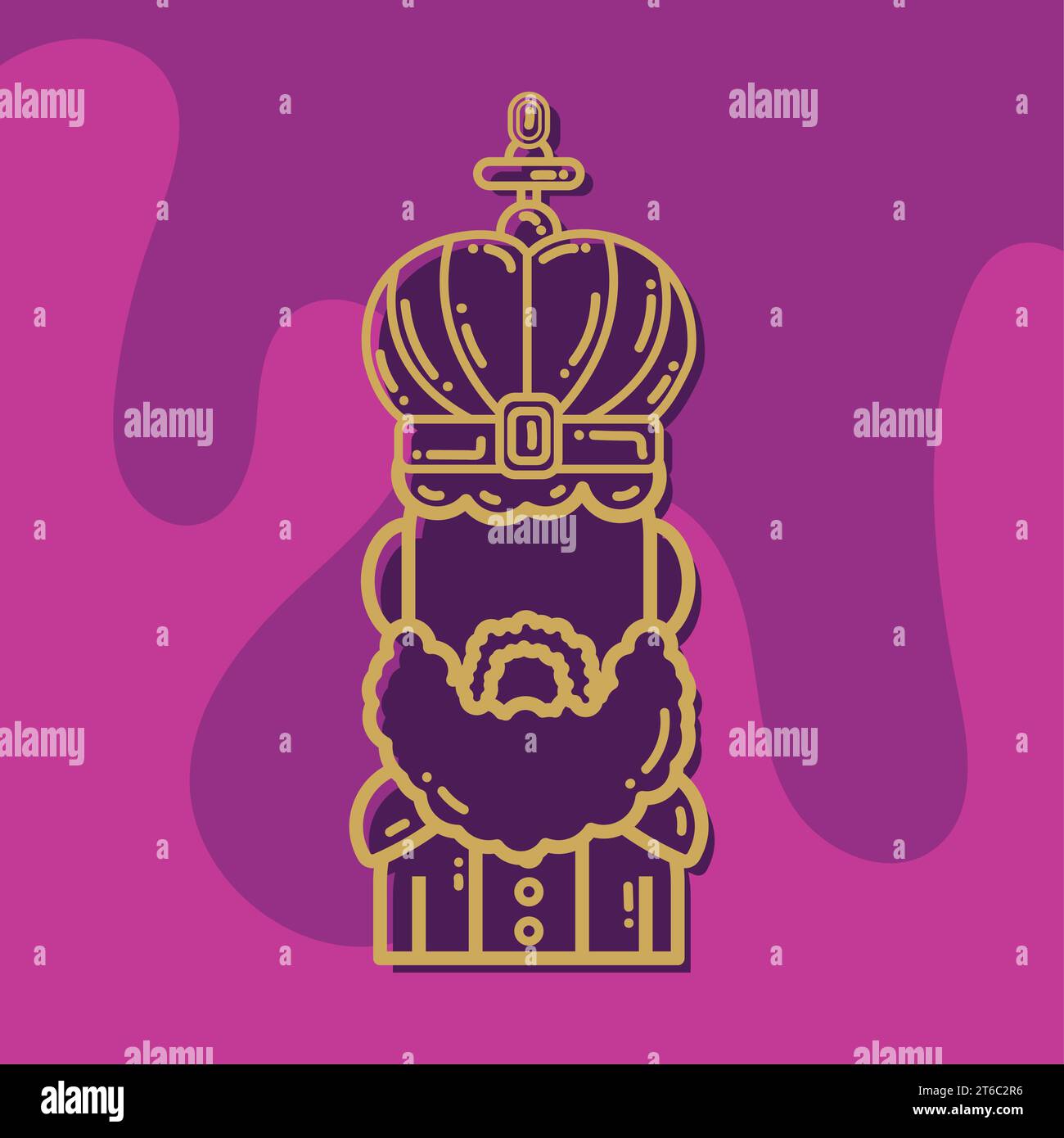 Isolated king icon Royalty icon Vector Stock Vector Image & Art - Alamy