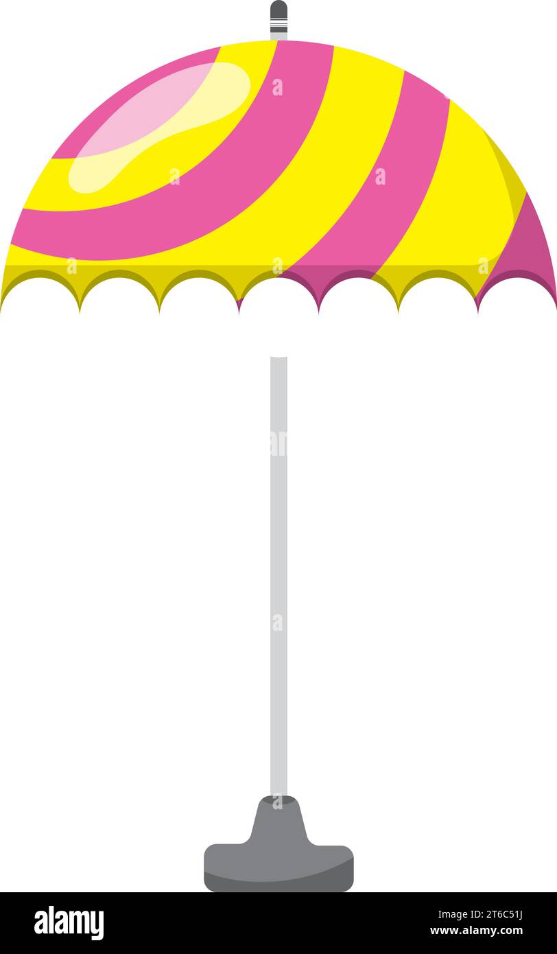 Isolated colored outdoor umbrella icon Vector Stock Vector Image & Art ...