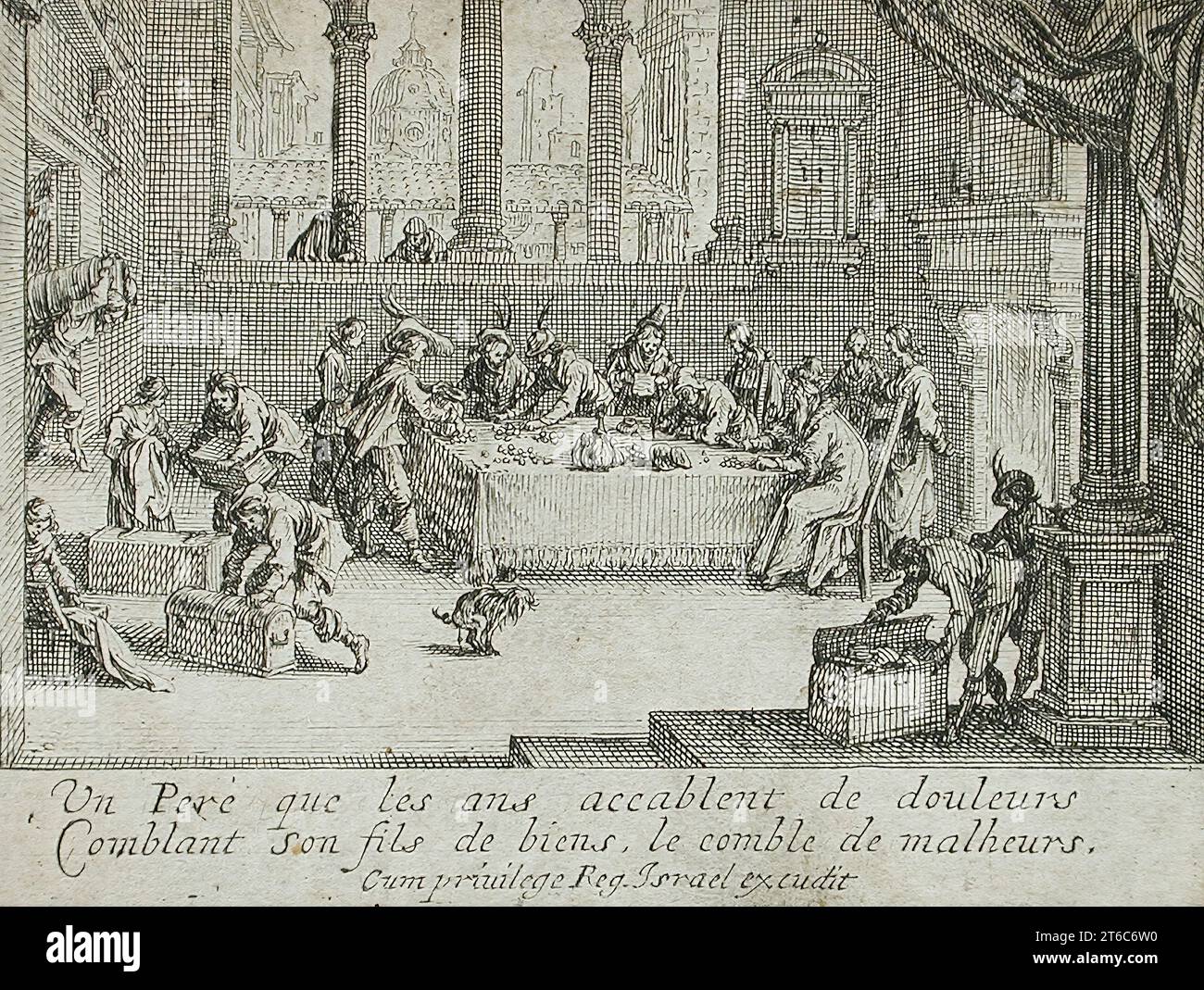 The Prodigal Son Receives His Inheritance, 1634. From The Prodigal Son ...