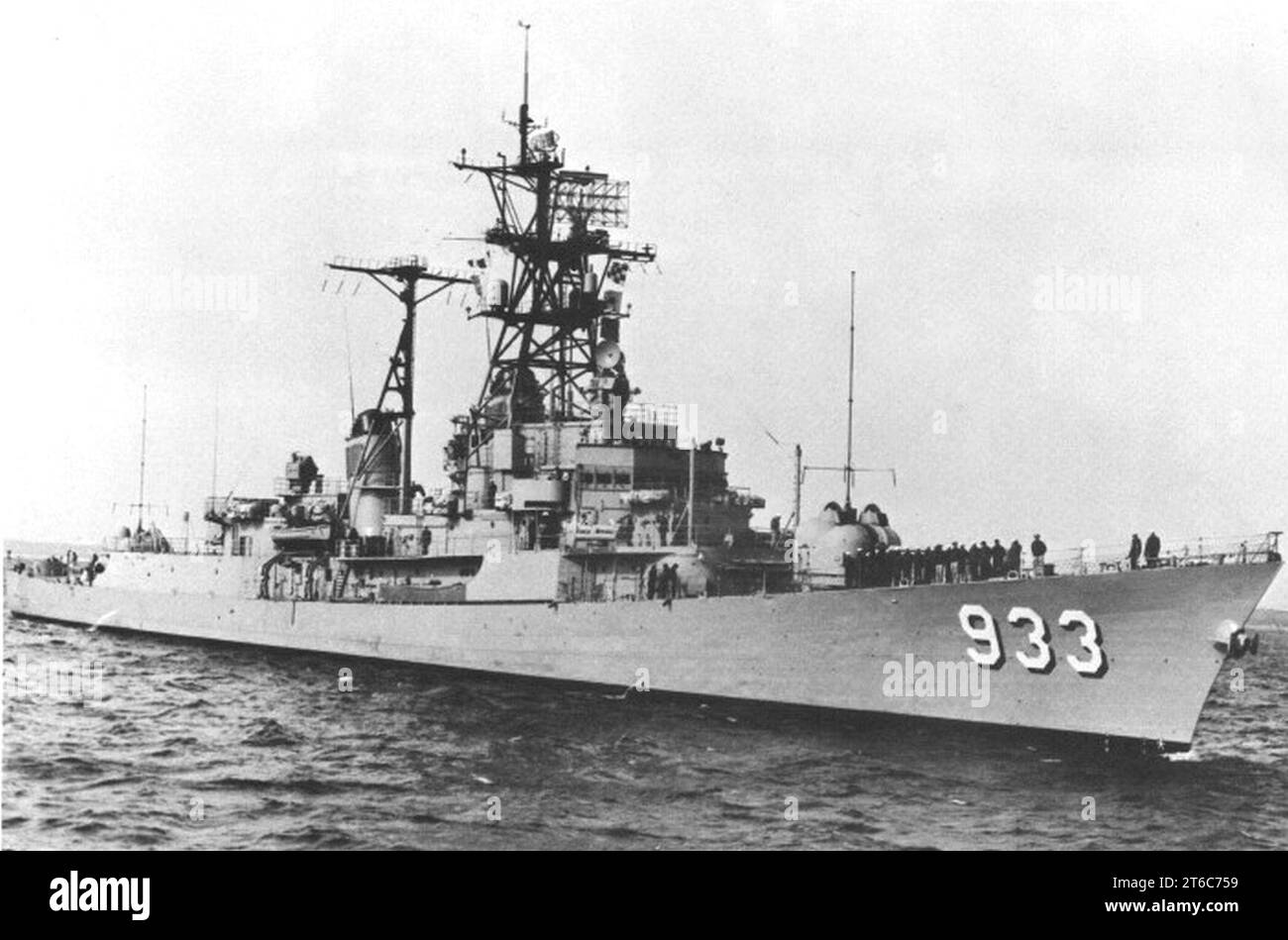 USS Barry (DD 933) in 1969 Stock Photo Alamy