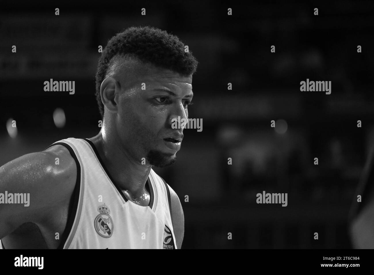 Match between real madrid Black and White Stock Photos Images Alamy